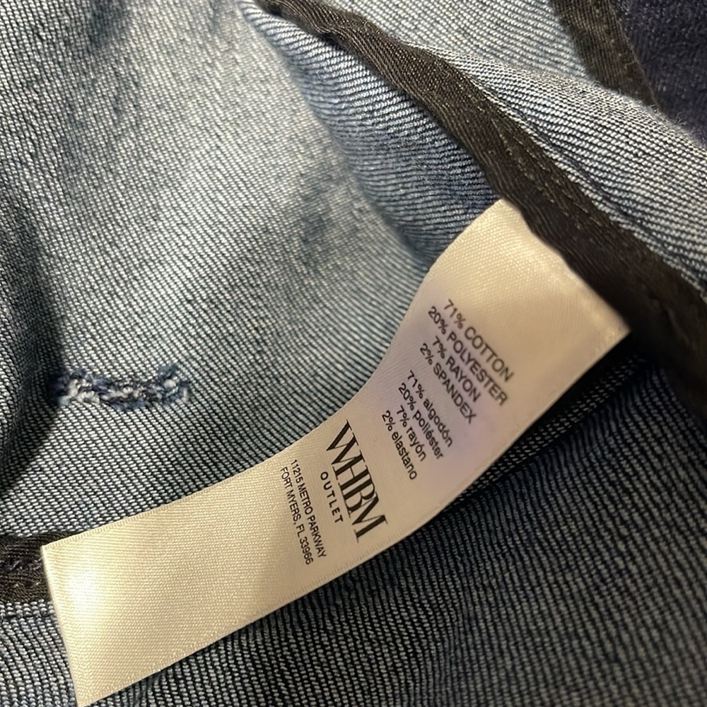 White House Black Market Dark Blue Blazer - Picture 9 of 9